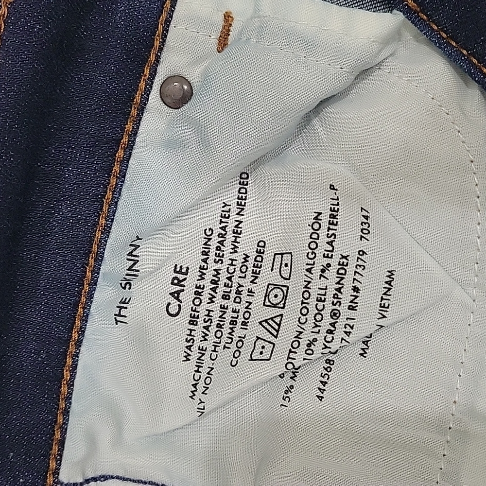 Ann Taylor The Skinny Jean Size 4 - Picture 4 of 4